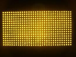 LED P10 Външен Едноцветен (Жълт) Модул