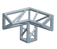 Tripartite angle for truss VT30C301