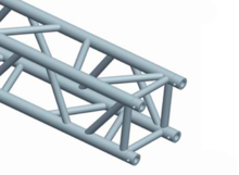 Aluminum a quadrangular truss SS30 - 1.0 m