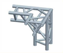 Tripartite angle for truss ST30C305