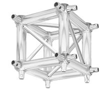 Box corner to join square trusses (ref. TQN290) For 29 x 29 cm truss