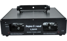 Едноцветен Двоен Син Лазер Super Sound - L2800