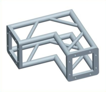 Double sided corner for truss VS30C201