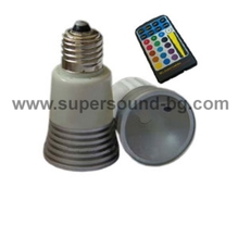 RGB LED Bulb E27 - 5W x 1