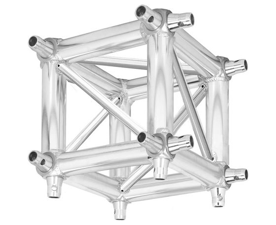 Box corner to join square trusses (ref. TQN290) For 29 x 29 cm truss