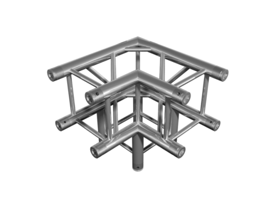 Square 3-way angle element – 500mm