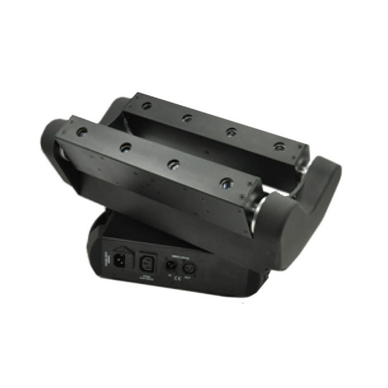 Moving head red laser 1600mW(638nm) 8 lens fat beam 