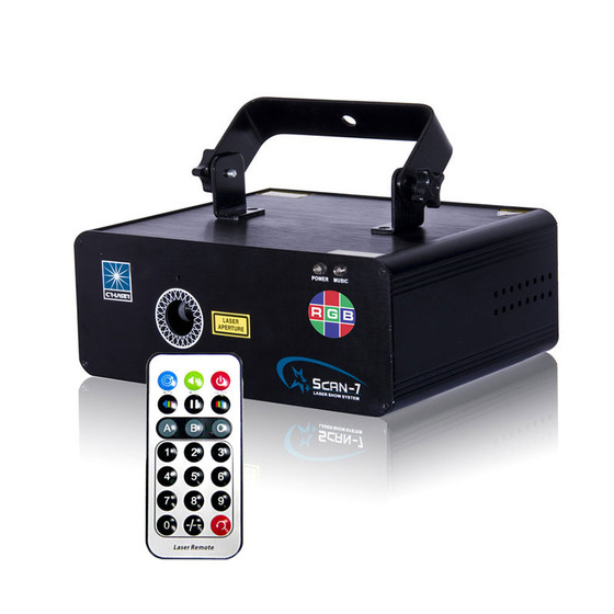 RGB animation laser SCAN 7 (620 mW) CR TEC