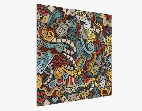 Акустичен панел - Flat Panel VMT- Doodle - Vicoustic