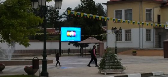 LED външен екран P5 - гр.Гурково