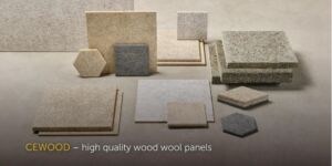 CEWOOD 1200/600/35мм(1.5мм/нишка) - CW-W35F - бял цвят