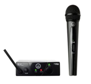 AKG WMS 40 Mini Handheld Wireless Microphone System (US 45 B, 661.100 MHz)