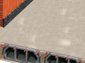 Soundproofing system for floating floor against shock and vibration SS1