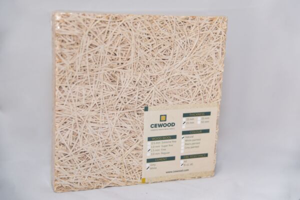 CEWOOD 600/600/15мм(1мм/нишка) - CW-W15S натурален - Image 2