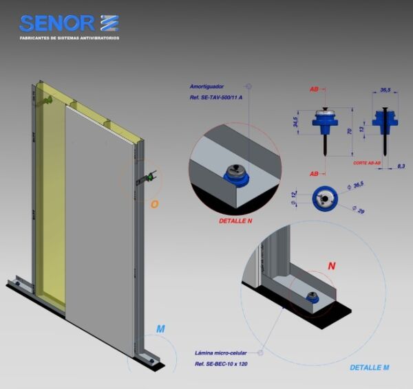 Vibroinsulator SENOR TAV-500/11 A - Image 8