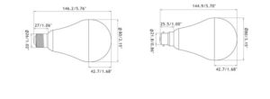12W LED Bulbs