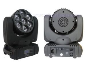 Moving Head Beam 7 x 12W OSRAM 4 in1 RGBW