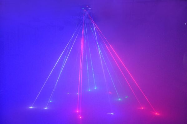 RGB three tunnel laser 350mW - Image 3