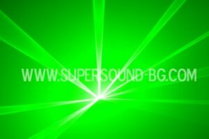 Едноцветен зелен лазер 50mW Super Sound