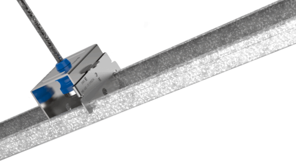 Acoustic hanger for floating floor 47/DS for profiles with 45/50 mm width - Image 2