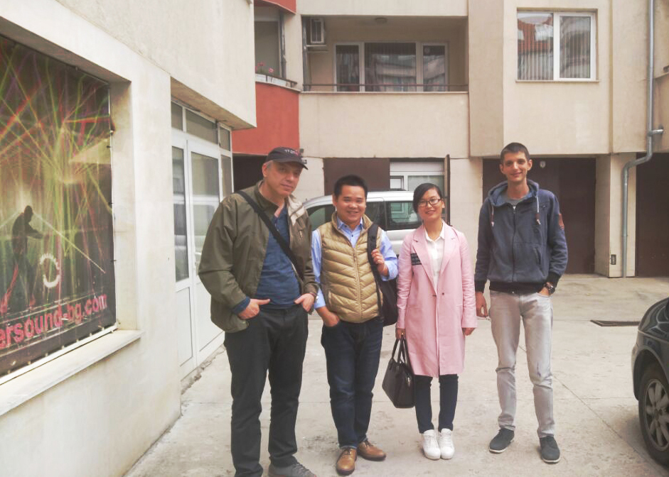 Meeting with our partners in China.