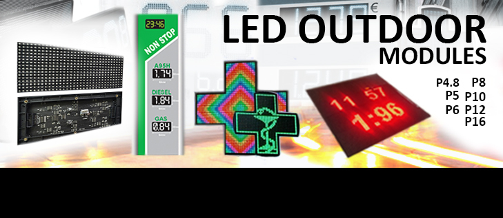 Изработка на LED информационни табла.