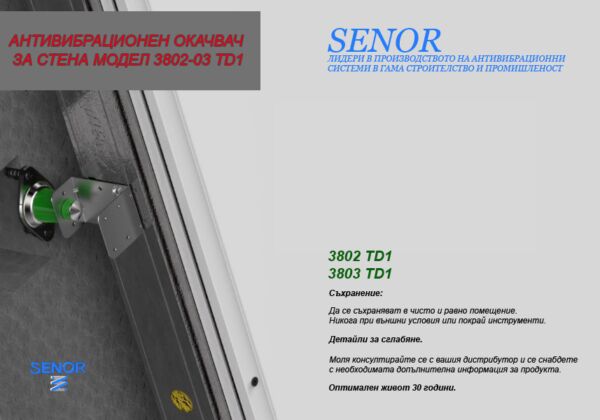 Antivibration Wall Hanging Model 3802/03-TD1 + "MEGOL" - Image 10