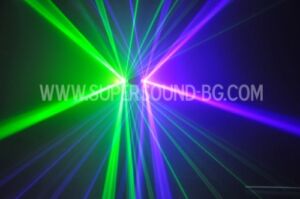 Двуцветен Лазер Super Sound-LV22GB