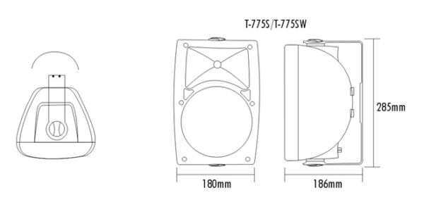 Outdoor speaker 100W / 100V - Image 3