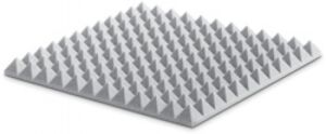 Soundproofing foam pyramid EZ 5 FR