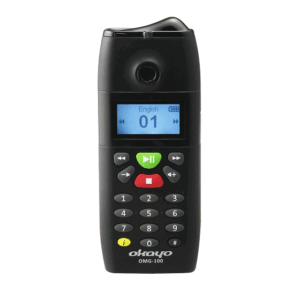 Okayo wireless sound system for tour guides
