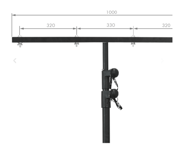 Lighting stand with T arm TF-08 Guil - Image 2