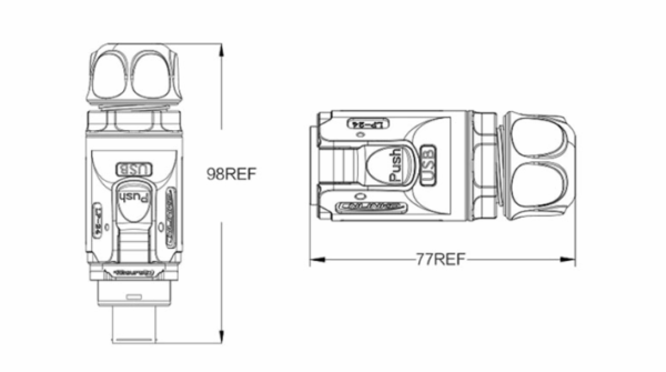 USB Конектор LP-24-USB3-MP-MP-0D5M-001-CNLINKO - Image 5
