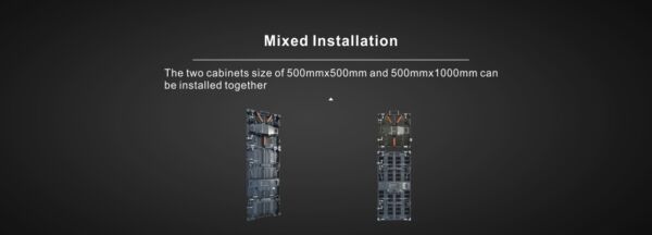 LED SMD Indoor Rental Cabinet P3.91mm 500/500 mm - Image 3