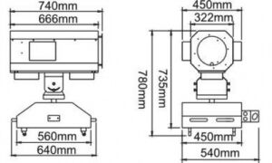 Външен светлинен ефкт Headlight 2500 PR