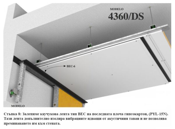 Acoustic Ceiling hanger SE4360V/ DS - Image 9