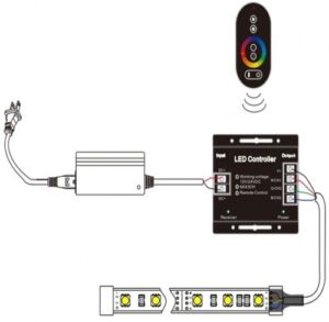 LED RGB TOUCH Контролер