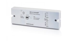 DMX 512 signal amplifier