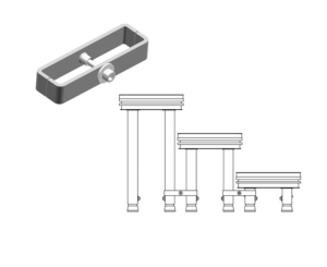 TMU-07 2- leg Clamps