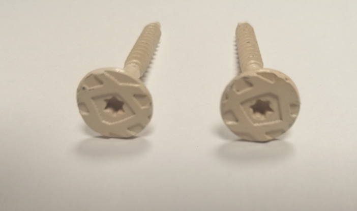 Acoustic panel screw