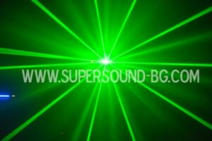 Едноцветен зелен лазер Super Sound-L103G