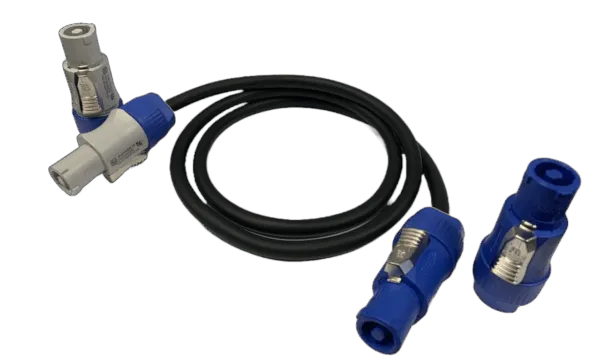 PowerCON cable - 5 meters H05RR-F, 3 Pin CNLINKO in / out - Image 2