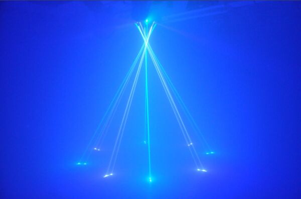 Central laser effect with 8 GB 1400mW thick beam - Image 2