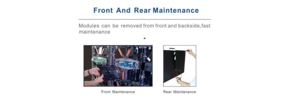 LED SMD Indoor Rental Cabinet P3.91mm 500/500 mm - Image 4