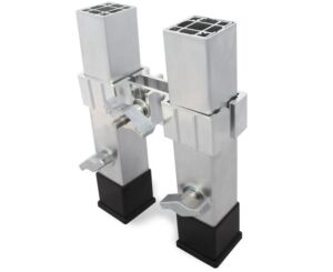 TMU-04 Leg to leg clamp connector for platforms with 50 x 50 mm legs