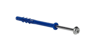Fixing dowel with screw with hexagonal galvanized head R-FF1-N-10K120-M - 25 pcs