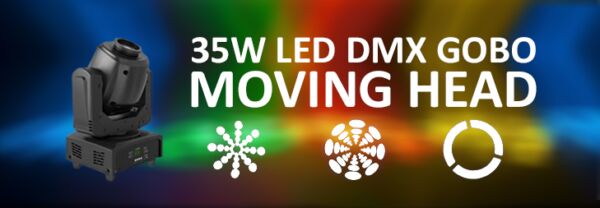 Moving Head 35W LED GOBO