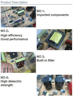 Waterproof outdoor switching power supply 5V 60A AC110V/220V