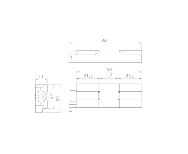 TMU-01 Profile connector - Image 4