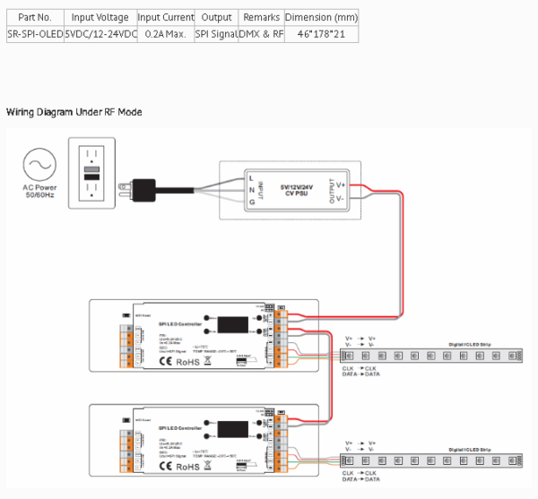 DMX Decoder SR-SPI - OLED - Image 2